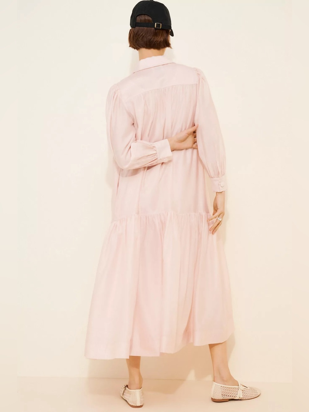 SWGT Collared Button Front Dress - Picture 2 of 7